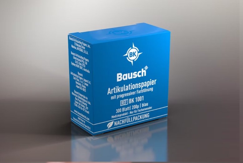 BK 1001 Refill-Box ,300 strips blue