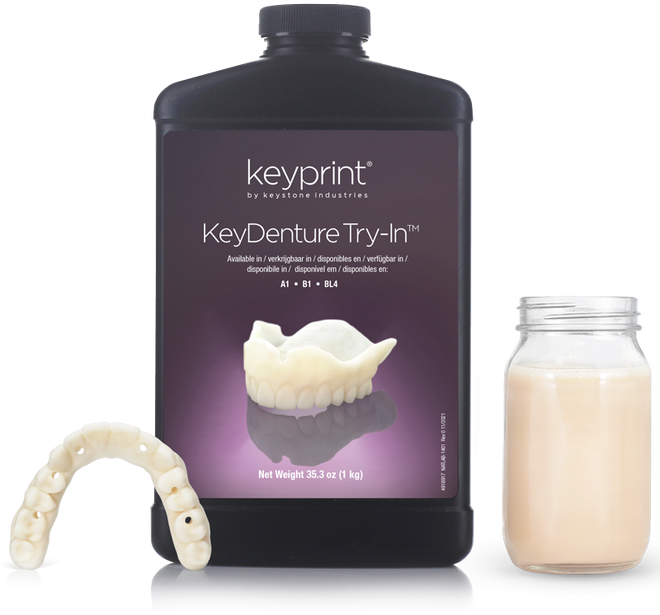 KeyDenture Try-In
