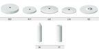 EVE Silicone Polisher White Coarse (Pkg 100)