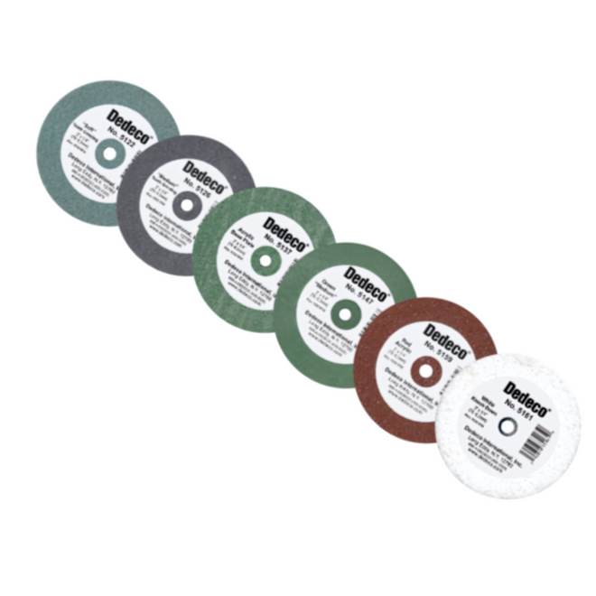 Traditional Lathe Wheels (Black -3” x 1/4”)