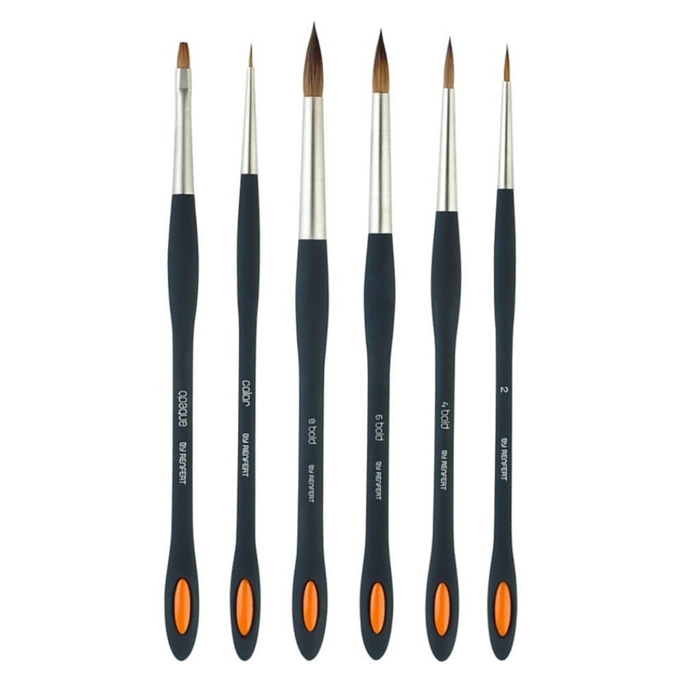 lay:art style Ceramic brush - Natural bristle