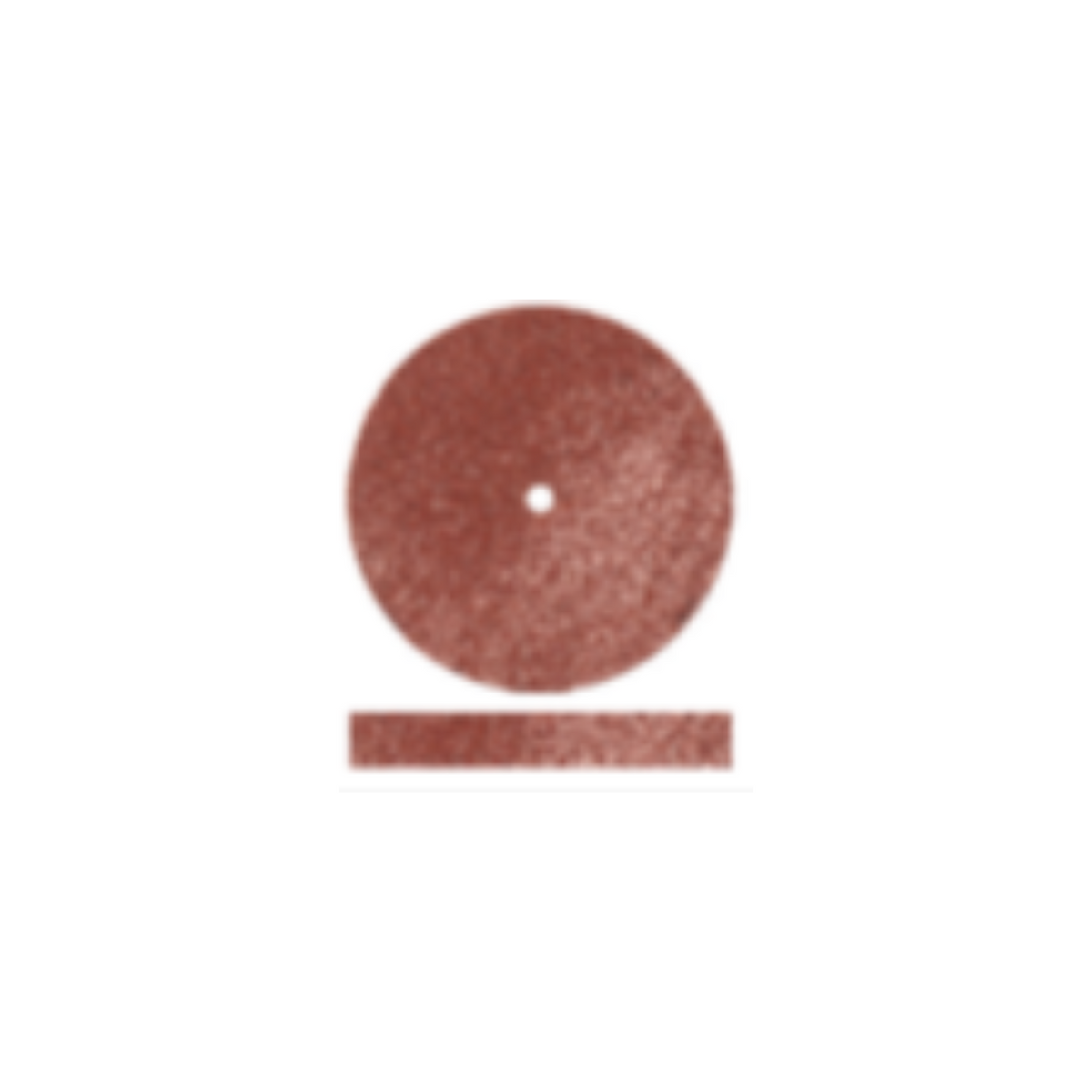 Classic Rubber Polishers (Red - Hard  - 7/8” x 1/8” )