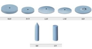 EVE Silicone Polisher Blue Fine Pkg 100