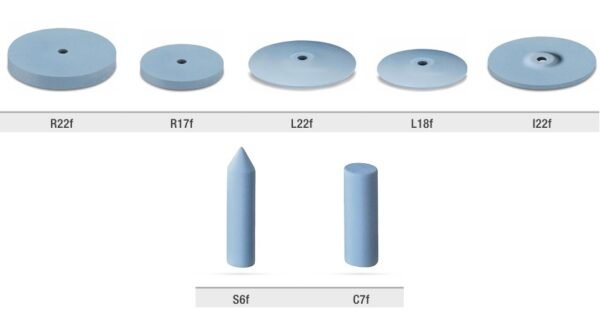 Blue Silicon Polishers Complete