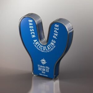 BK 03 Plastic dispenser horseshoe,50 sheets blue