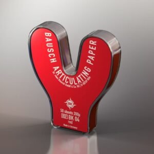 BK 04 Plastic dispenser horseshoe,50 sheets red