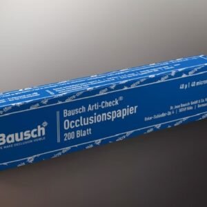 BK 09 Box with booklets straight, 200 strips blue