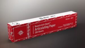 BK 10 Box with booklets straight, 200 strips red