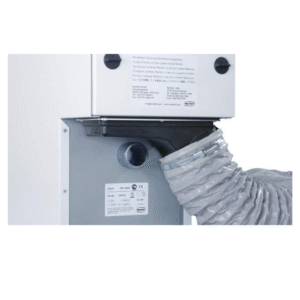 Adapter for external exhaust air duct