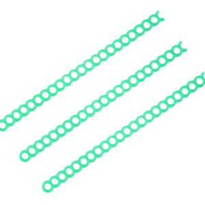 GEO Perforated Retainers Staggered, 40 Strips